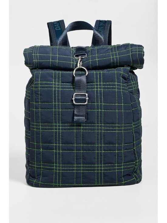NWT Damson Madder Maja Backpack Navy Check main image 8